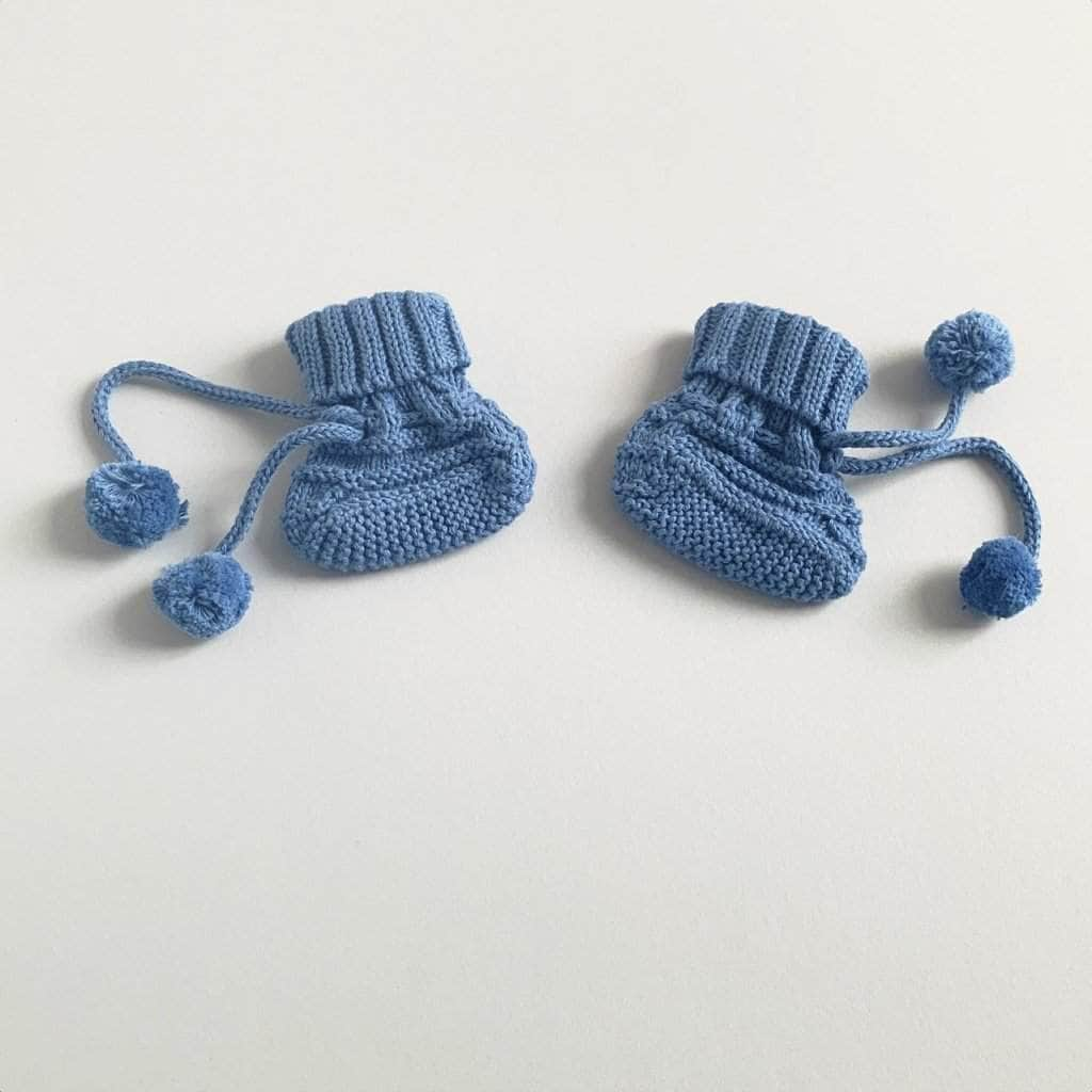 Organic Baby Knit Booties by Estella - Sumiye Co