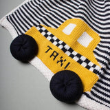 Organic Baby Lovey Blanket - Small Taxi by Estella - Sumiye Co