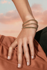 Luciana Box Chain Bracelet - Sumiye Co