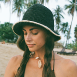 Black + White Bucket Hat