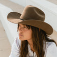 Karina Wool Cowboy Hat - Oak by Made by Minga - Sumiye Co