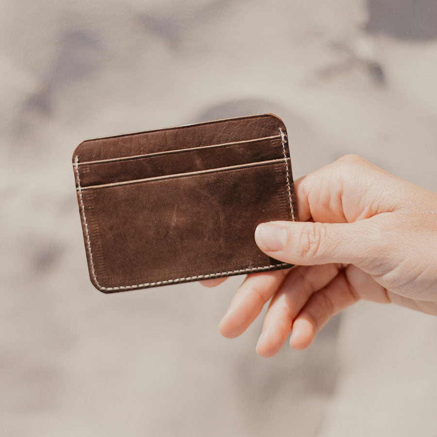 Small Leather Pocket Wallet