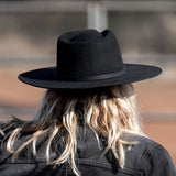 La Vida Wool Rancher Hat - Black