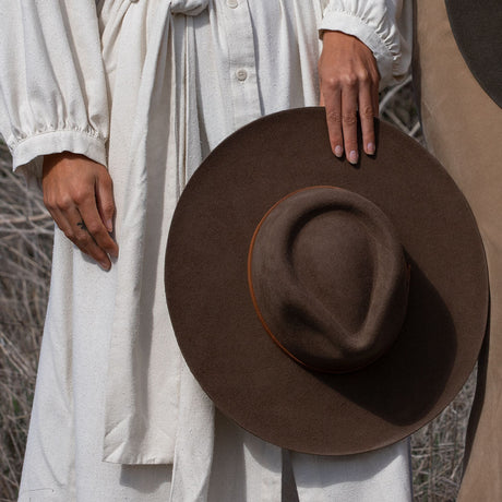 La Vida Wool Rancher Hat - Oak by Made by Minga - Sumiye Co