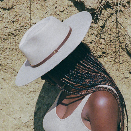 La Vida Wool Rancher Hat - Taupe by Made by Minga - Sumiye Co