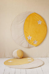 Moon Pillow “Marina Boulevard Walk” | Kids Room & Nursery Decor - Sumiye Co