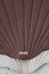 Linen “Marsala” Shell Mat by Moi Mili - Sumiye Co