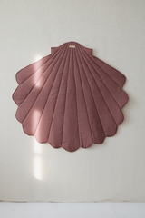 Linen “Marsala” Shell Mat by Moi Mili - Sumiye Co