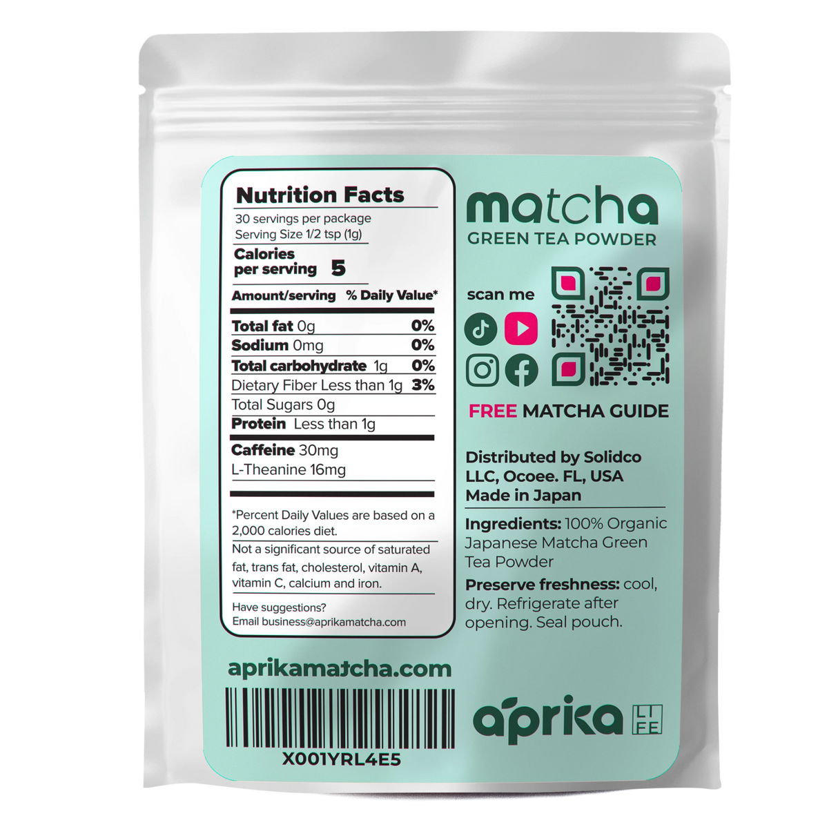 Organic Japanese Matcha Green Tea Powder - Sumiye Co