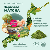 Organic Japanese Ceremonial Grade Matcha Green Tea Powder - Sumiye Co