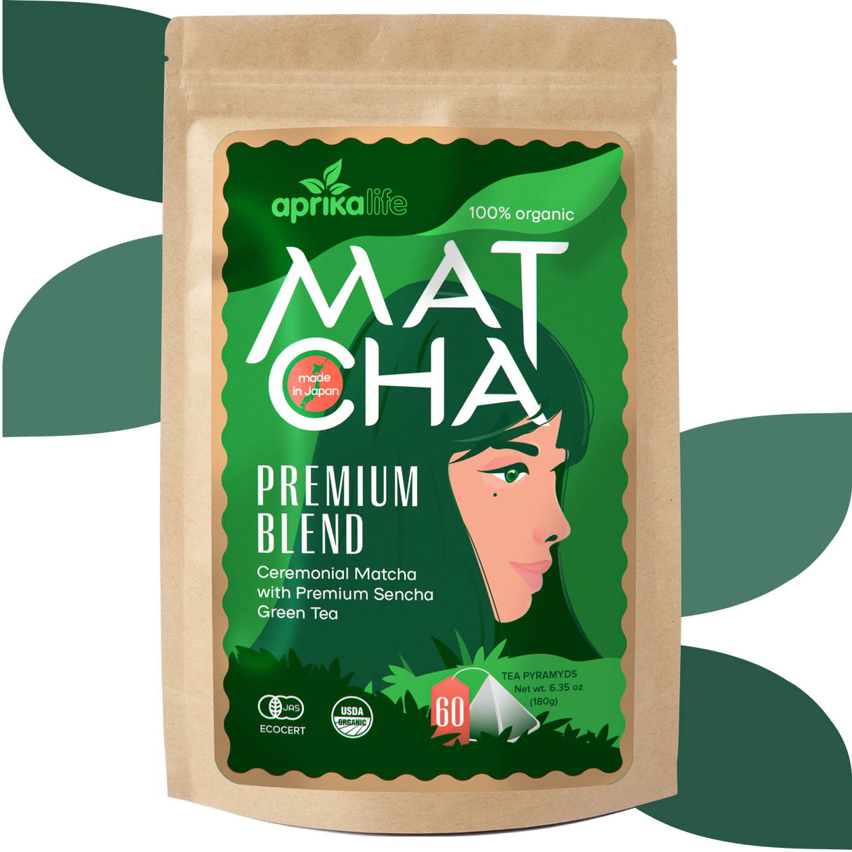 Japanese Matcha Green Tea Bags - Sumiye Co