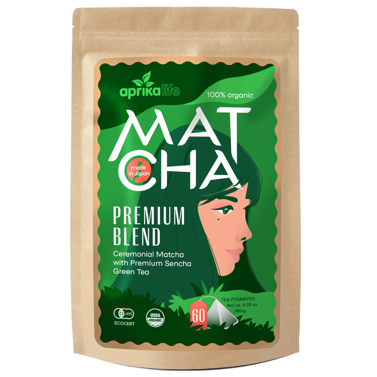 Japanese Matcha Green Tea Bags