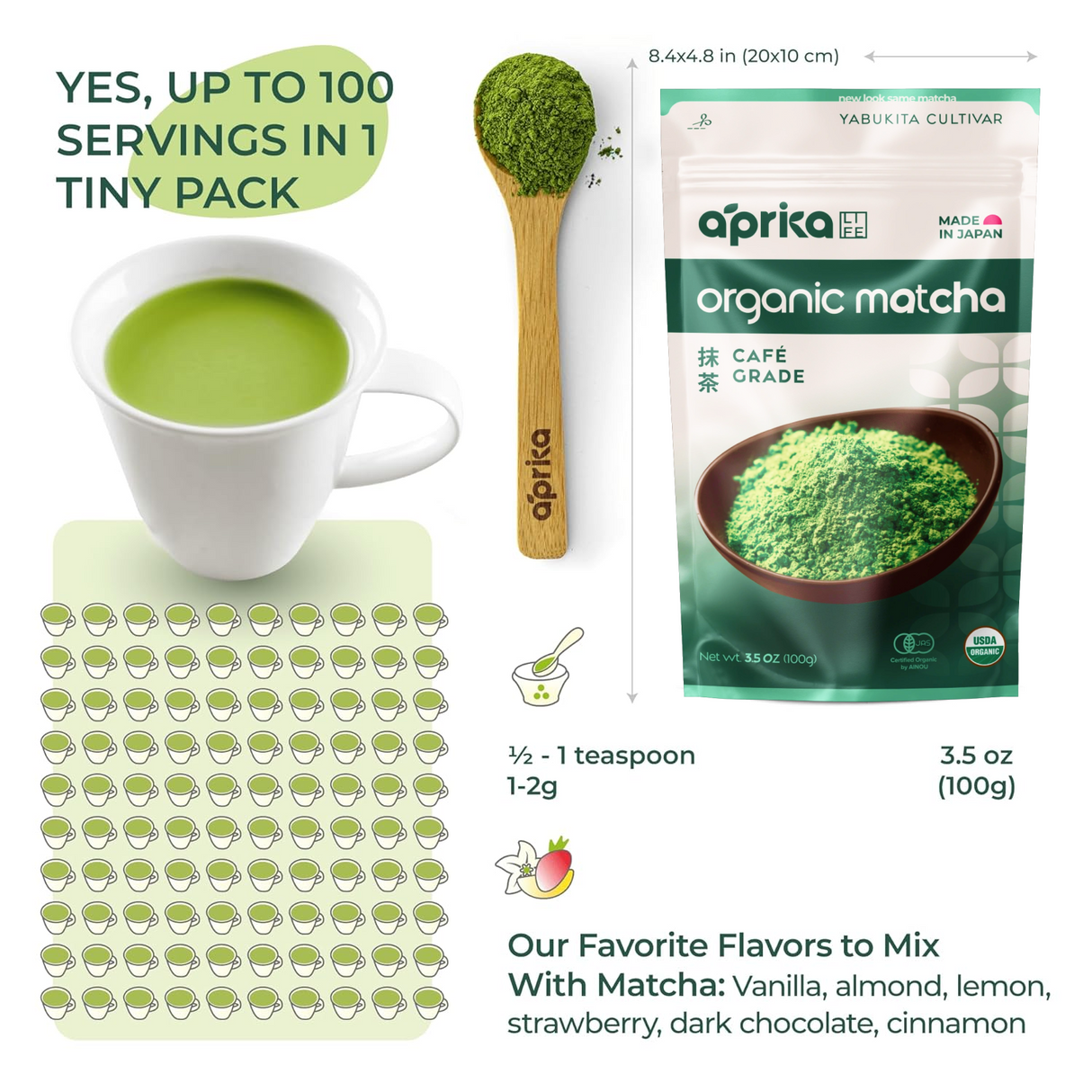 Organic Japanese Matcha Green Tea Powder - Sumiye Co