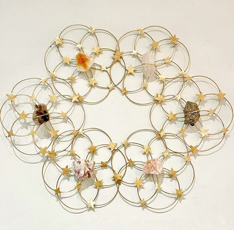 Mega Healing Crystal Grid Flower Of Life - Sumiye Co