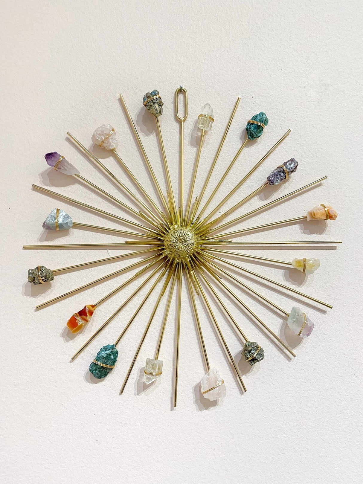 Mega Rainbow Sunburst Healing Crystal Grid - Sumiye Co