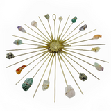 Mega Rainbow Sunburst Healing Crystal Grid - Sumiye Co