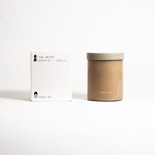 The Artist Candle | Soy Wax + Reusable Glass - Sumiye Co
