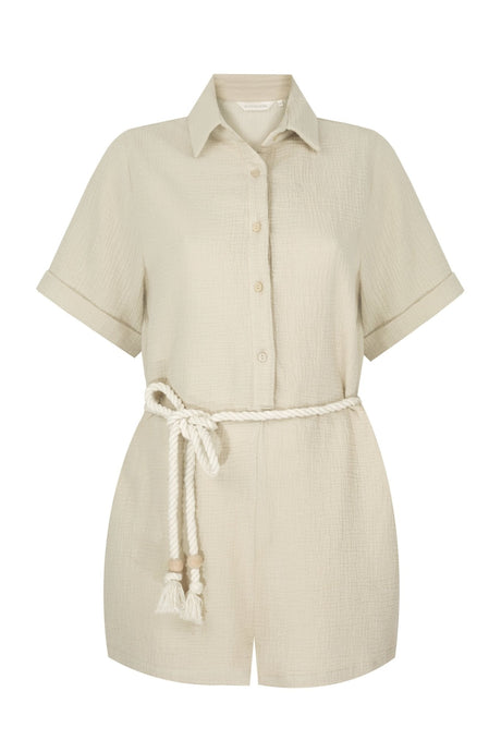 Mia Romper - Oatmeal