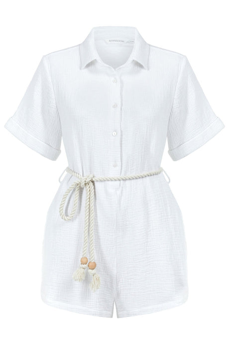 Mia Romper - White