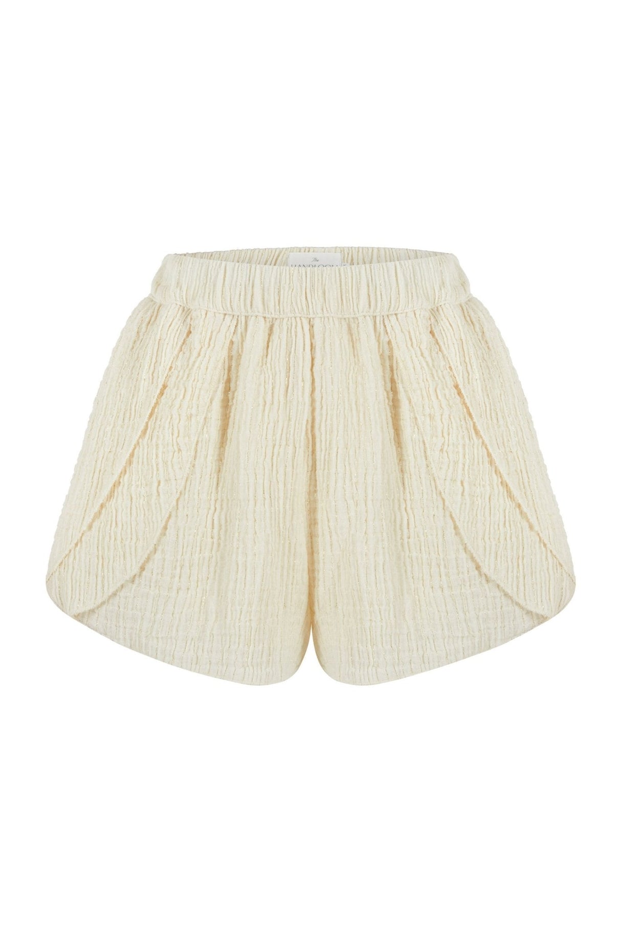 Mia Short - Natural con Rayas Doradas