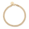 5mm Micro Link Curb Chain Anklet - Sumiye Co