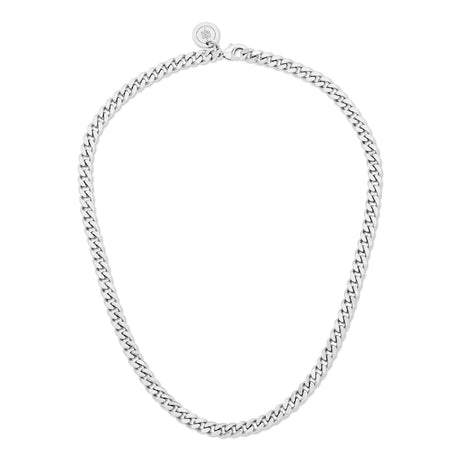 5mm Micro Link Curb Chain Necklace - Sumiye Co