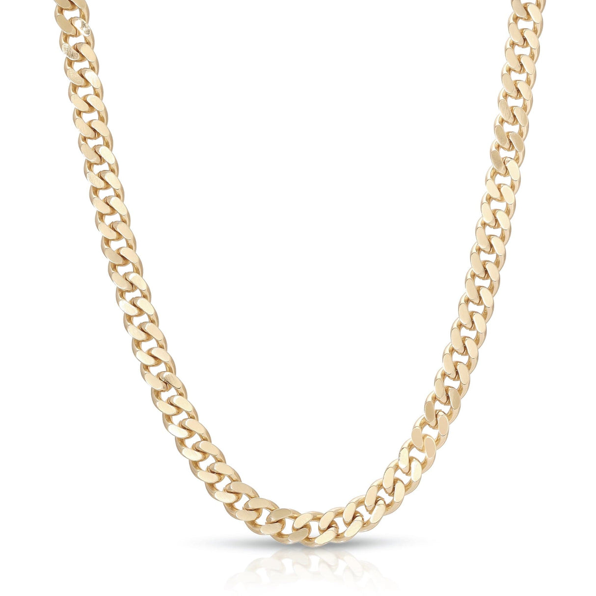 5mm Micro Link Curb Chain Necklace - Sumiye Co