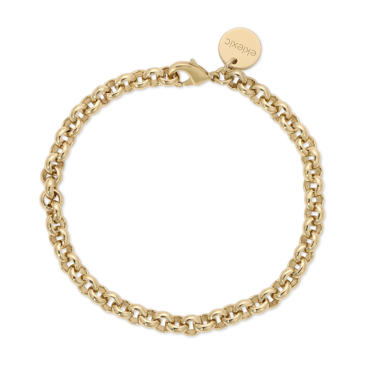 5.5mm Micro Royal Rolo Chain Anklet - Sumiye Co