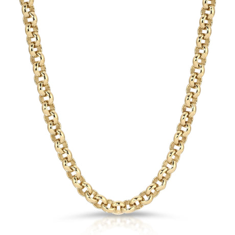 5.5mm Micro Royal Rolo Chain Necklace - Sumiye Co