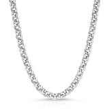 5.5mm Micro Royal Rolo Chain Necklace - Sumiye Co