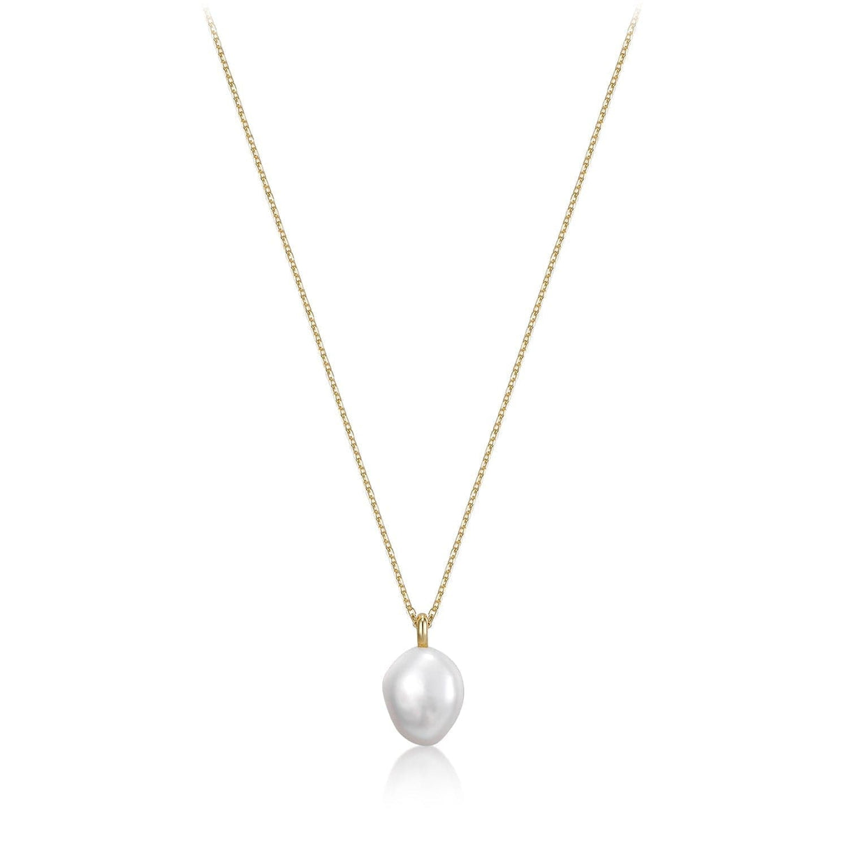 Mini Pearl Pendant Necklace - Sumiye Co