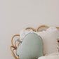 Leaf Pillow Linen “Mint” | Kids Room & Nursery Decor