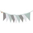 Bunting Cotton Garland “Mint Love” | Nursery & Kids Room Decor - Sumiye Co