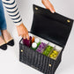 THE LARGE LUNCHER - BLACK WICKER by Modern Picnic