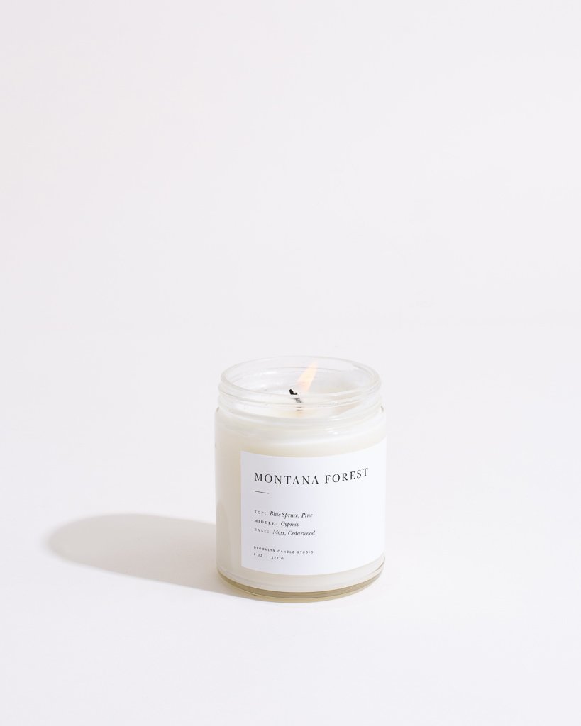 Minimalist Candle + Matchbox Gift Set by Brooklyn Candle Studio - Sumiye Co