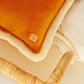 Pillow with Fringe Soft Velvet "Mustard" | Kids Room & Nursery Decor