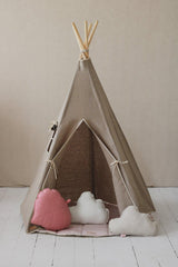 Teepee Tent “Natural Linen” - Sumiye Co