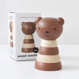 Wood Stacker - Bear - Sumiye Co