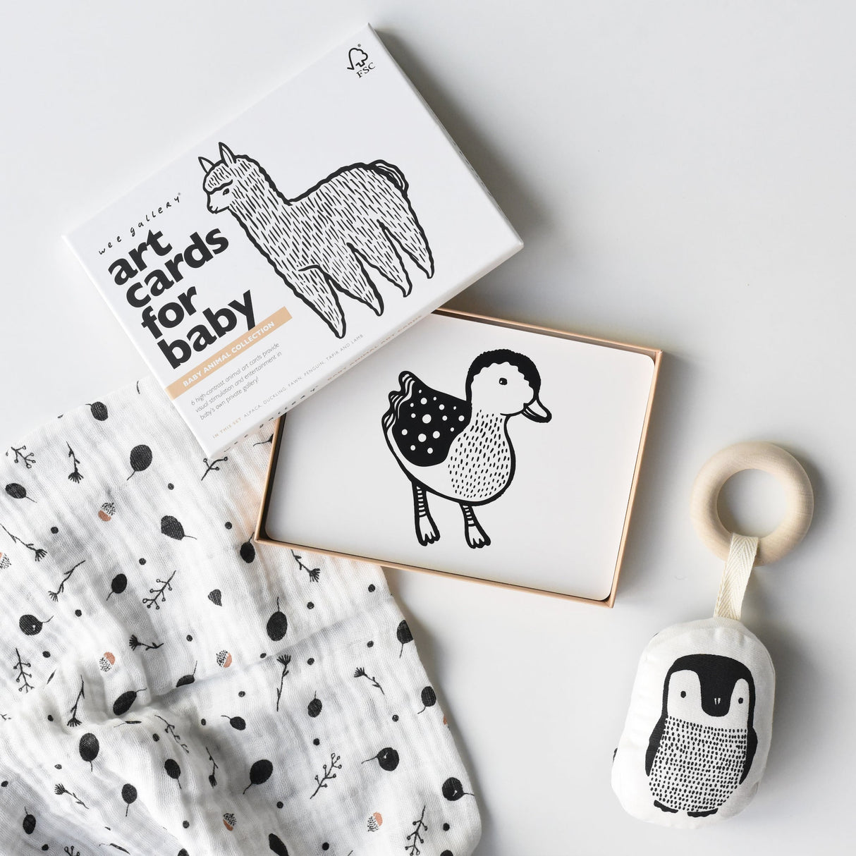 Newborn Baby Gift Set - Baby Animals - Sumiye Co