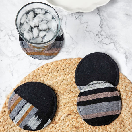 Woven Artisan Coasters 100% Cotton