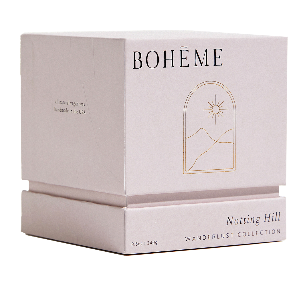 Notting Hill Scented Candle by Boheme Fragrances - Sumiye Co