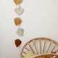 Leaves Garland Linen “Ochre” | Nursery & Kids Room Decor