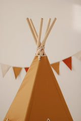 Teepee Tent “Ochre” + Mat Set - Sumiye Co