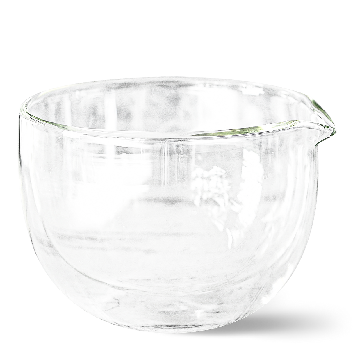 Double Sided Glass Bowl with Spout by Aprika Life