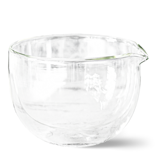 Double Sided Glass Bowl with Spout by Aprika Life