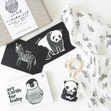 Newborn Baby Gift Set - Black + White - Sumiye Co