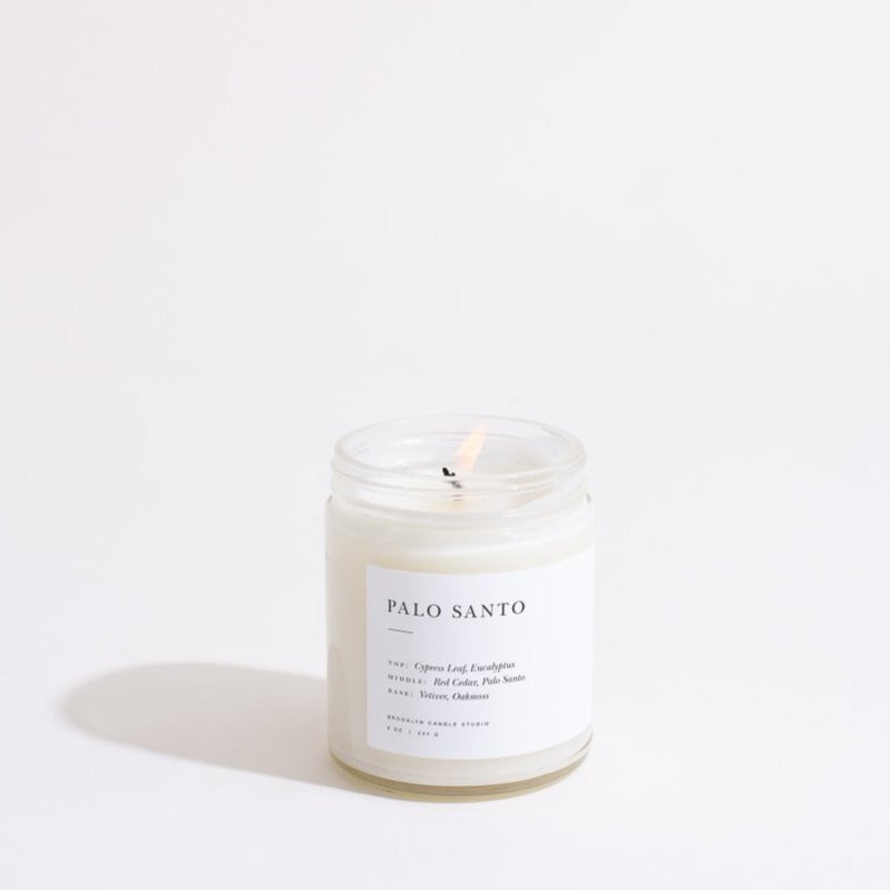 Palo Santo Minimalist Candle by Brooklyn Candle Studio - Sumiye Co