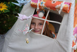 Teepee Tent “Picnic with Flowers” + Mat Set - Sumiye Co