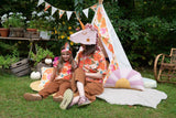 Teepee Tent “Picnic with Flowers” - Sumiye Co