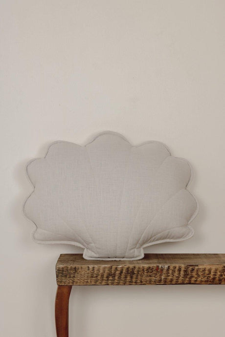 Linen “Pigeon Gray” Shell Pillow